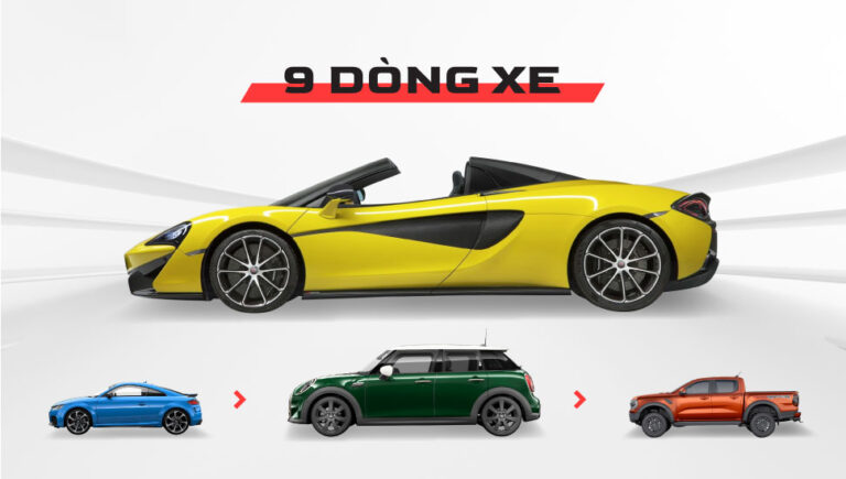 9 dòng xe, 9 kiểu dáng ô tô phổ biến trên thế giới