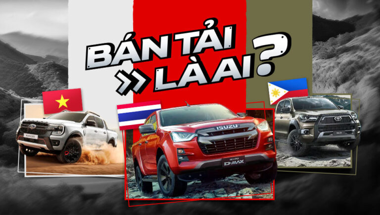 Bán tải: anh là ai trong mắt người Việt, Thái, Phi?