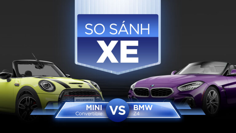 Một lần đặt em MINI mui trần đứng cạnh anh BMW Z4