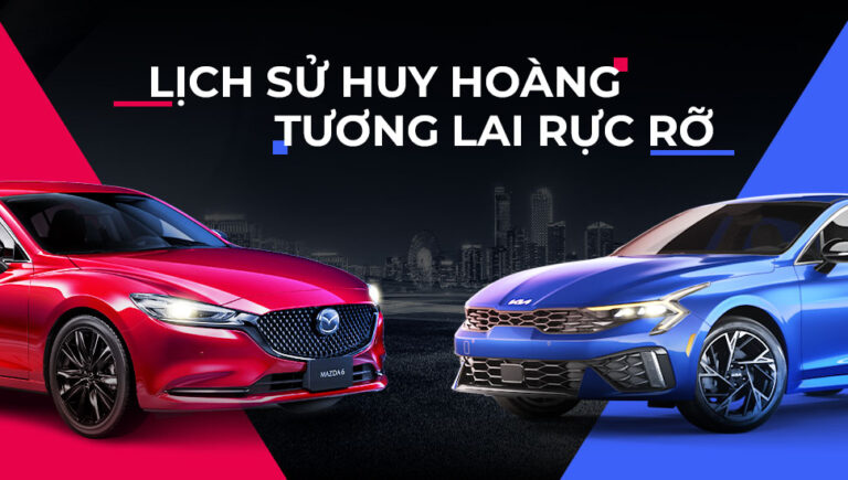 Cuộc chiến sedan: anh tài già Mazda 6 & tay lái mới Kia K5