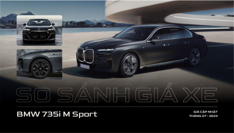Ngẫm giá BMW 735i M Sport ở China, Singapore, Vietnam