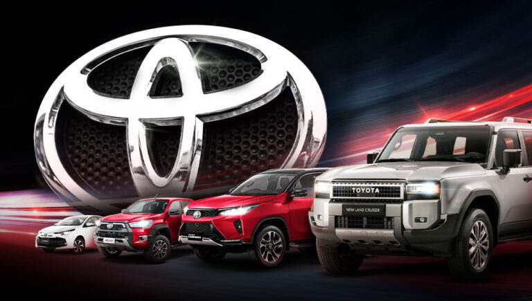 Bộ tứ huyền thoại của anh lớn Toyota trong ba thập kỷ