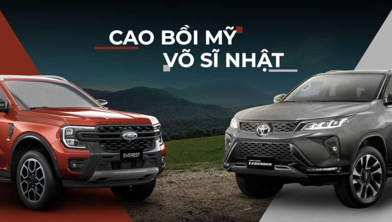 Everest và Fortuner: cuộc chiến giữa 2 thánh 7 chỗ gầm cao
