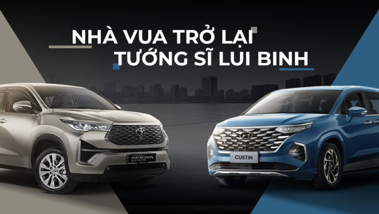 Hyundai Custin & Innova Cross: số thì thua, đua chưa chắc!