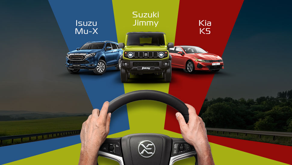 Top3 Isuzu Mu X Suzuki Jimmy Kia K5 Thumb