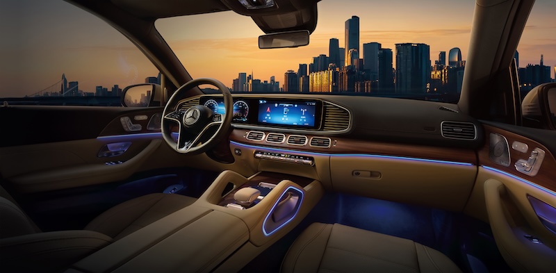 Không gian nội thất Mercedes GLE450 Không gian nội thất Mercedes GLE450