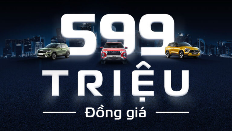 Creta, Seltos, Xforce đồng giá 599 trong nhà hàng buffet auto