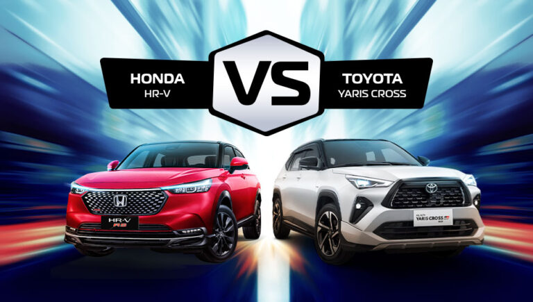 So sánh Honda HR-V và Yaris Cross: ngang nằm ngang ngửa