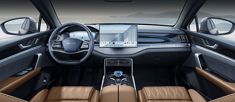 Byd sealion 8 cabin