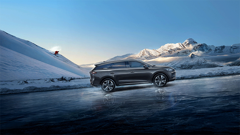 Byd sealion 8 side view