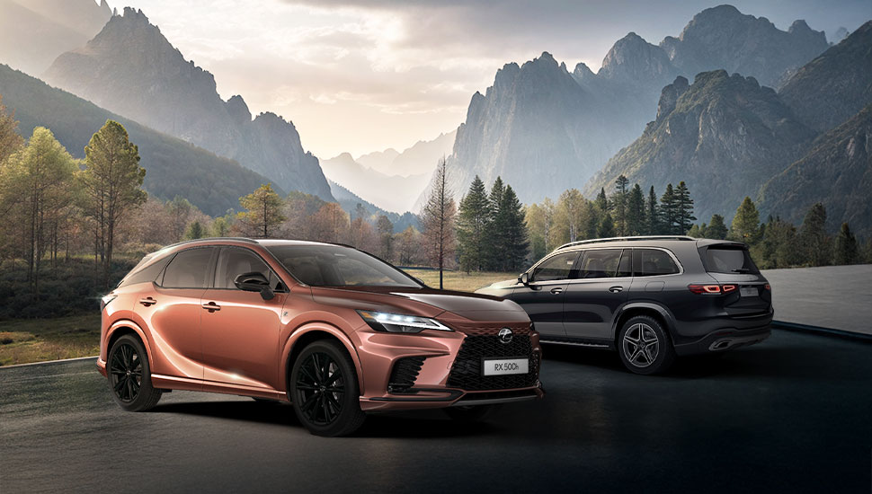 Đánh giá Lexus RX 500h và mercedes gls