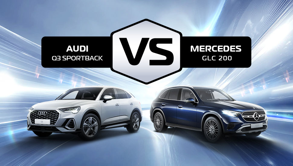 So sanh audi q3 sportback và mercedes glc 200