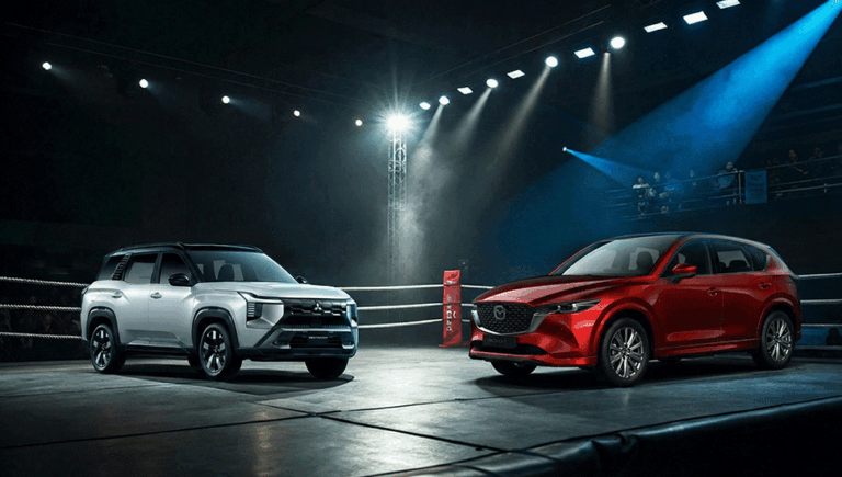 Mitsubishi Destinator khiến Mazda CX-5 phải gọi viện binh CX-60