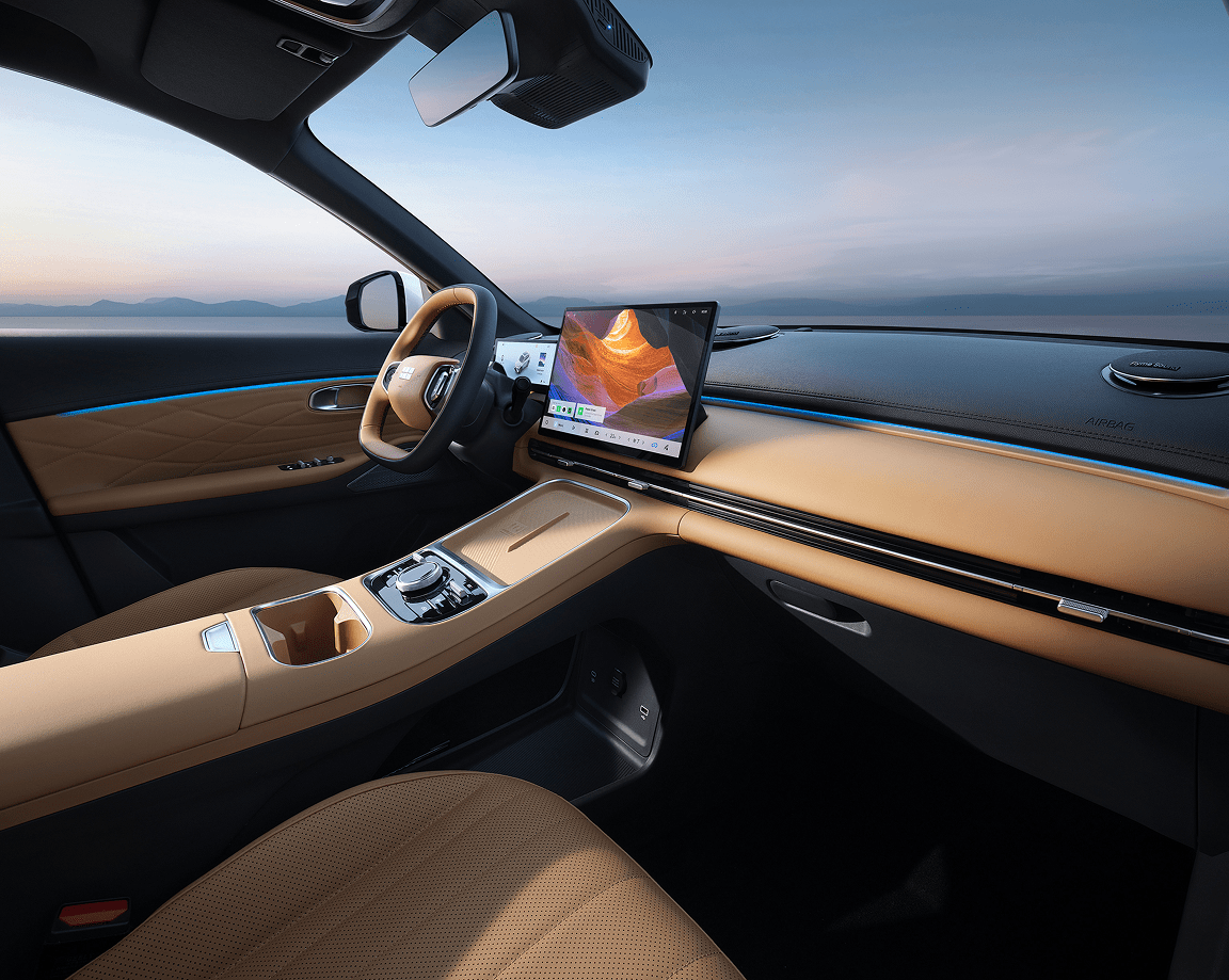 Geely ex5 emi in Nội thất tổng thể