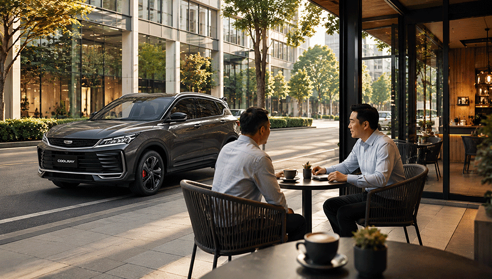 Geely Coolray Phỏng vấn Thumb