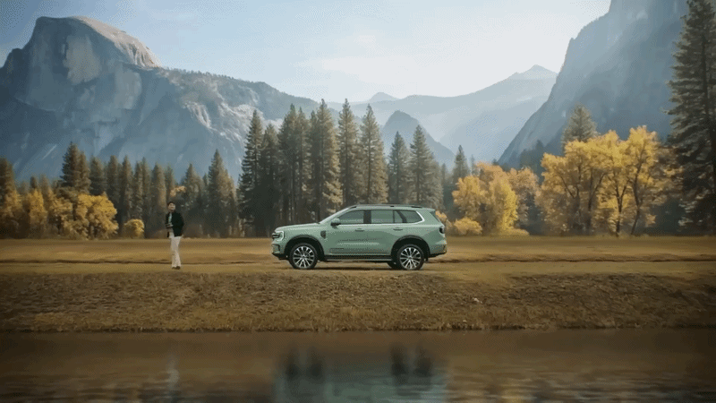 Ford Everest End frame