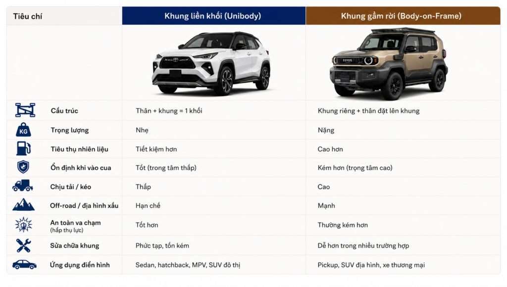 Land Cruiser FJ Khung gầm