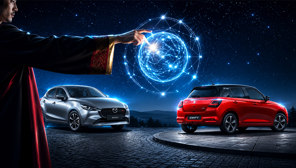 Đánh giá Suzuki Swift Mazda2 Sport Thumb