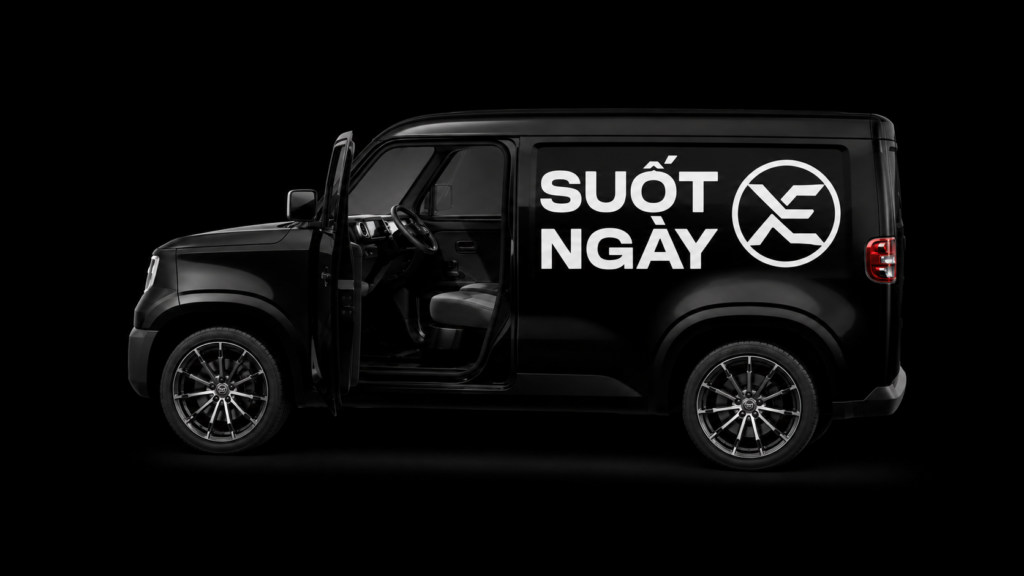 Suốt ngày xe EC Van