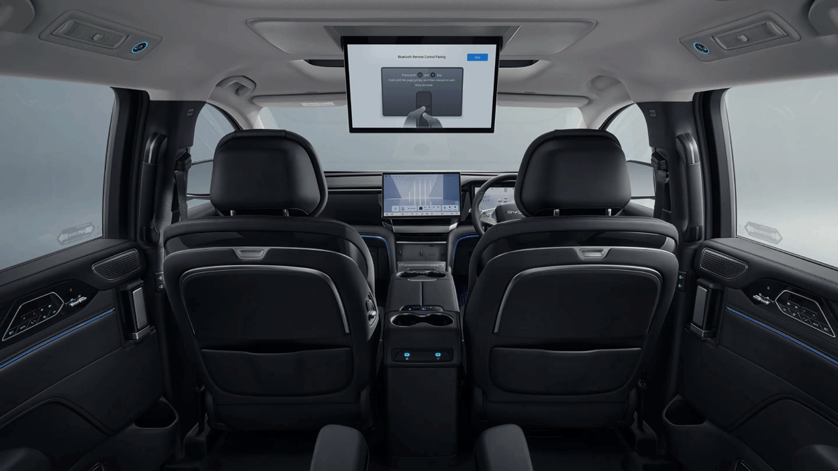 BYD M9 Nội thất