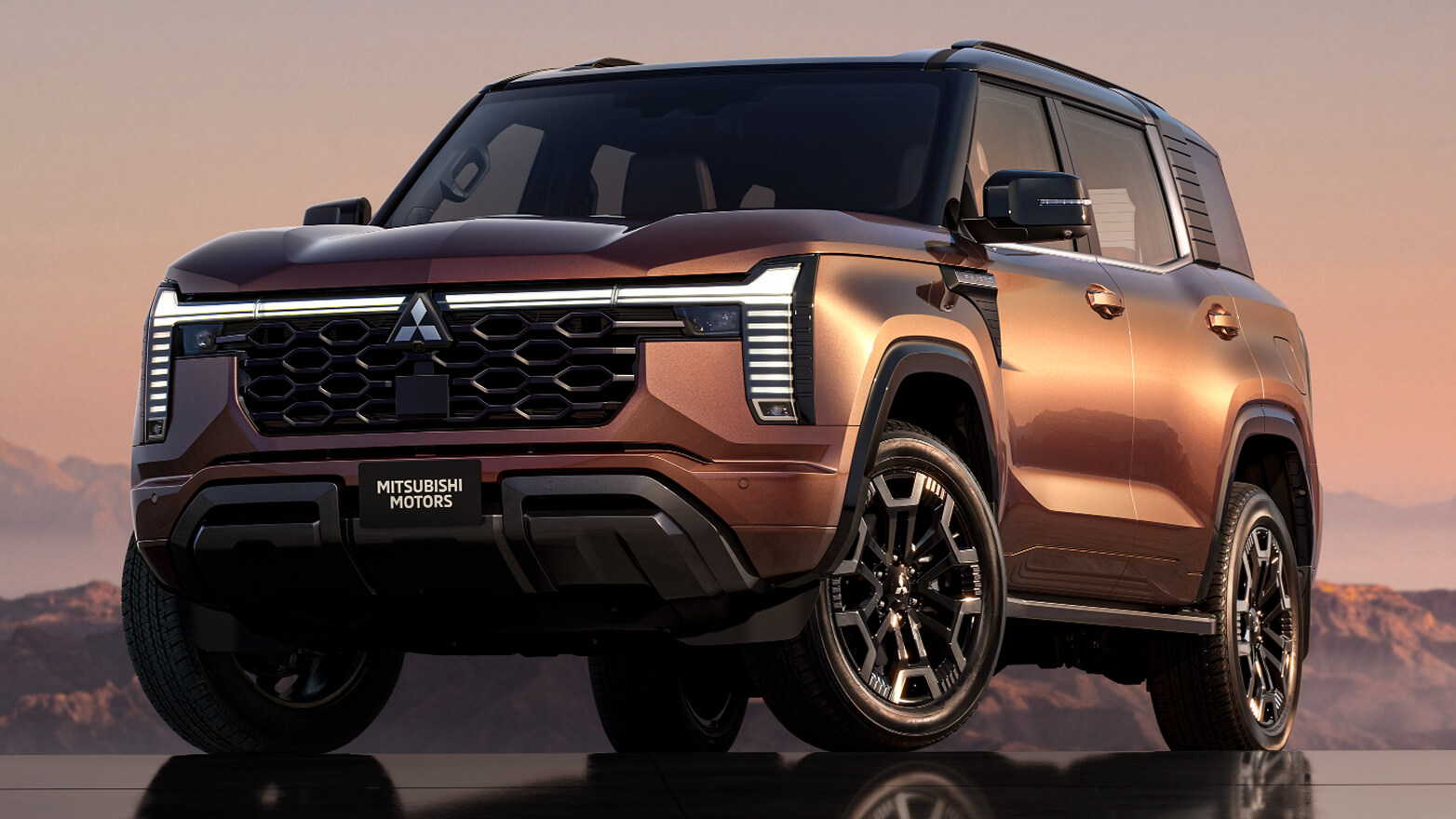 Pajero Side view