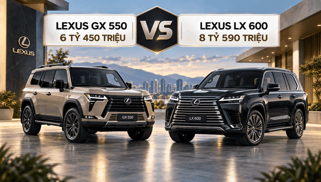 Lexus GX 550 & LX 600 biến địa ngục thành địa đàng