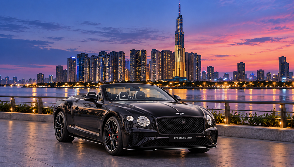 Xe chủ tịch Bentley Continental Vietnam Skyline độc bản