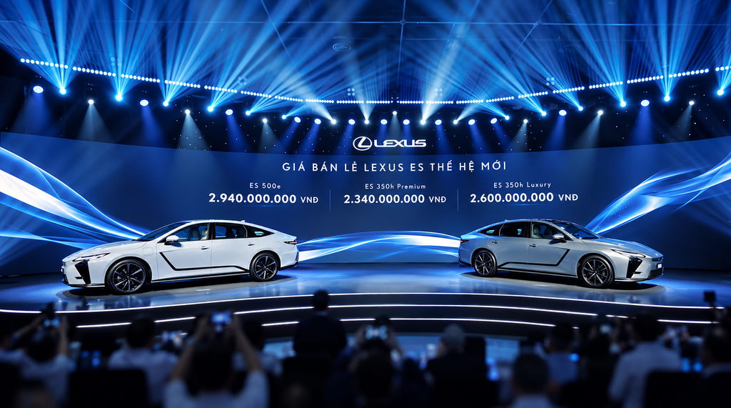 Lexus ES ra mắt