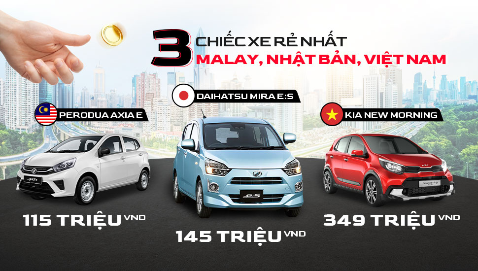 3 xe re nhat thumbnail