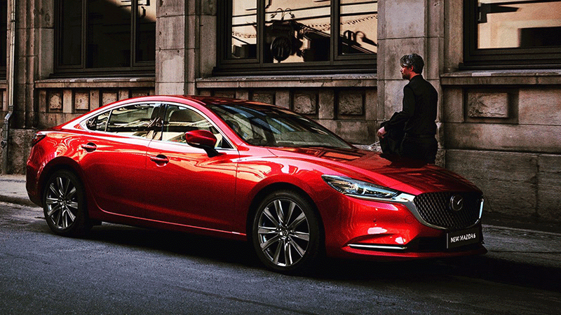 Mazda 6 view