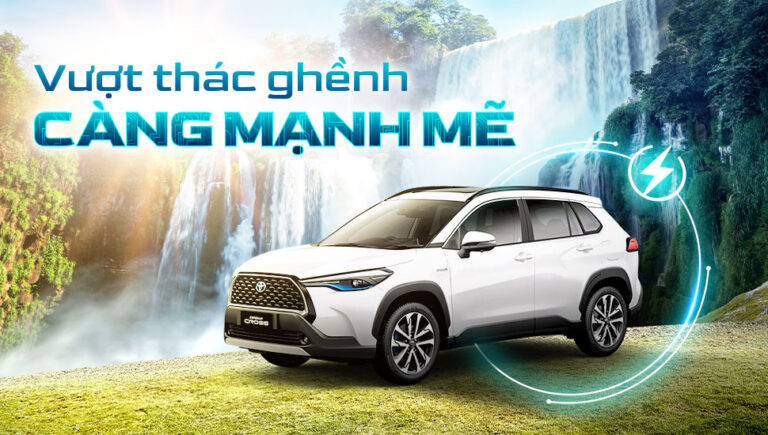 Corolla Cross Hybrid: nửa thế kỷ quyết liệt chuyển mình