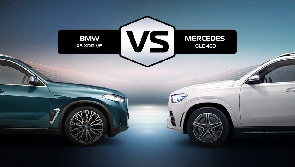 So sánh Bmw X5 vs Mercedes GLE 450