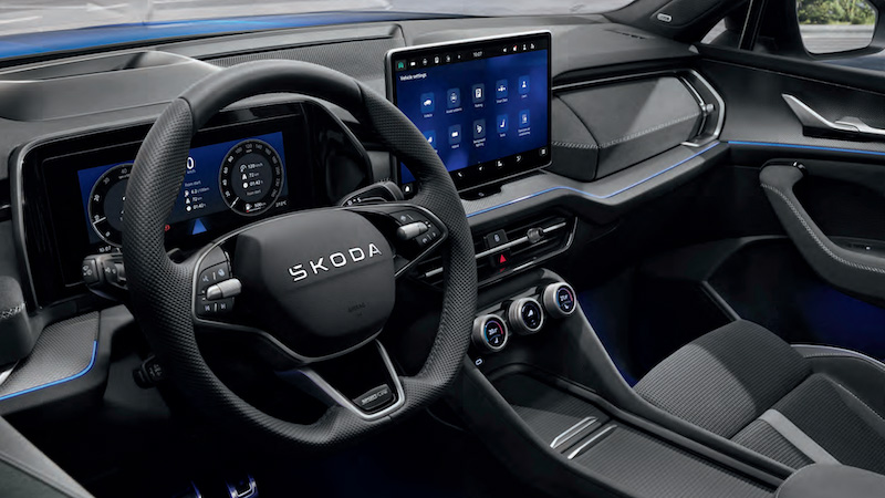 Skoda kodiaq cabin