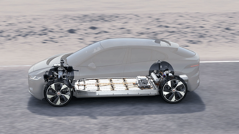 Jaguar i pace khung gam