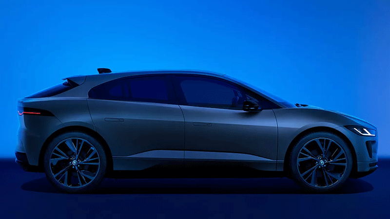 Jaguar i pace side view