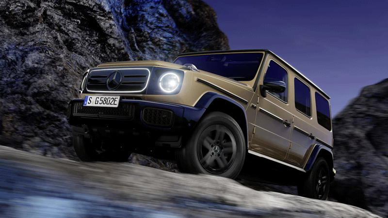 Mercedes g 580 view