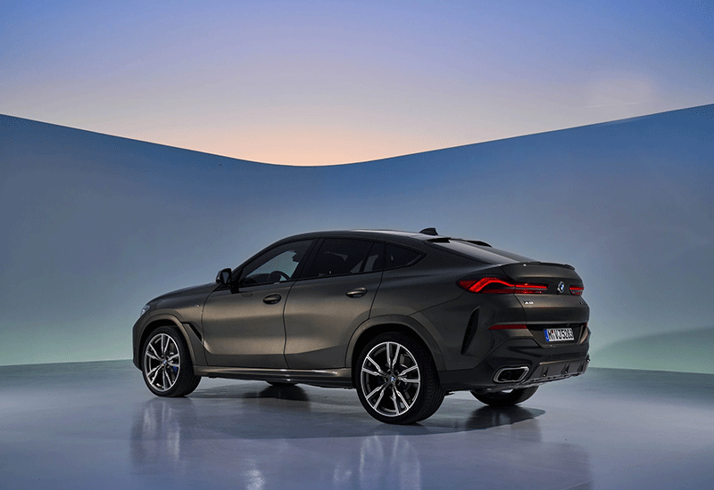 Bmw x6 side view